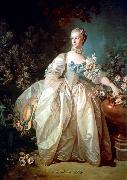 Francois Boucher Madame Bergeret oil painting on canvas